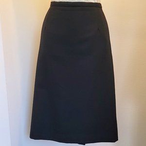 PENDLETON Seasonless Wool Black Pencil Skirt Sz: 12